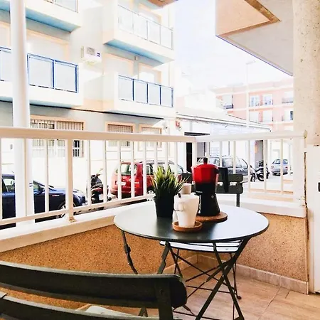Apto Familiar En Alicante, 4 Pax, 3 Camas, 2 Banos 아파트 엘체
